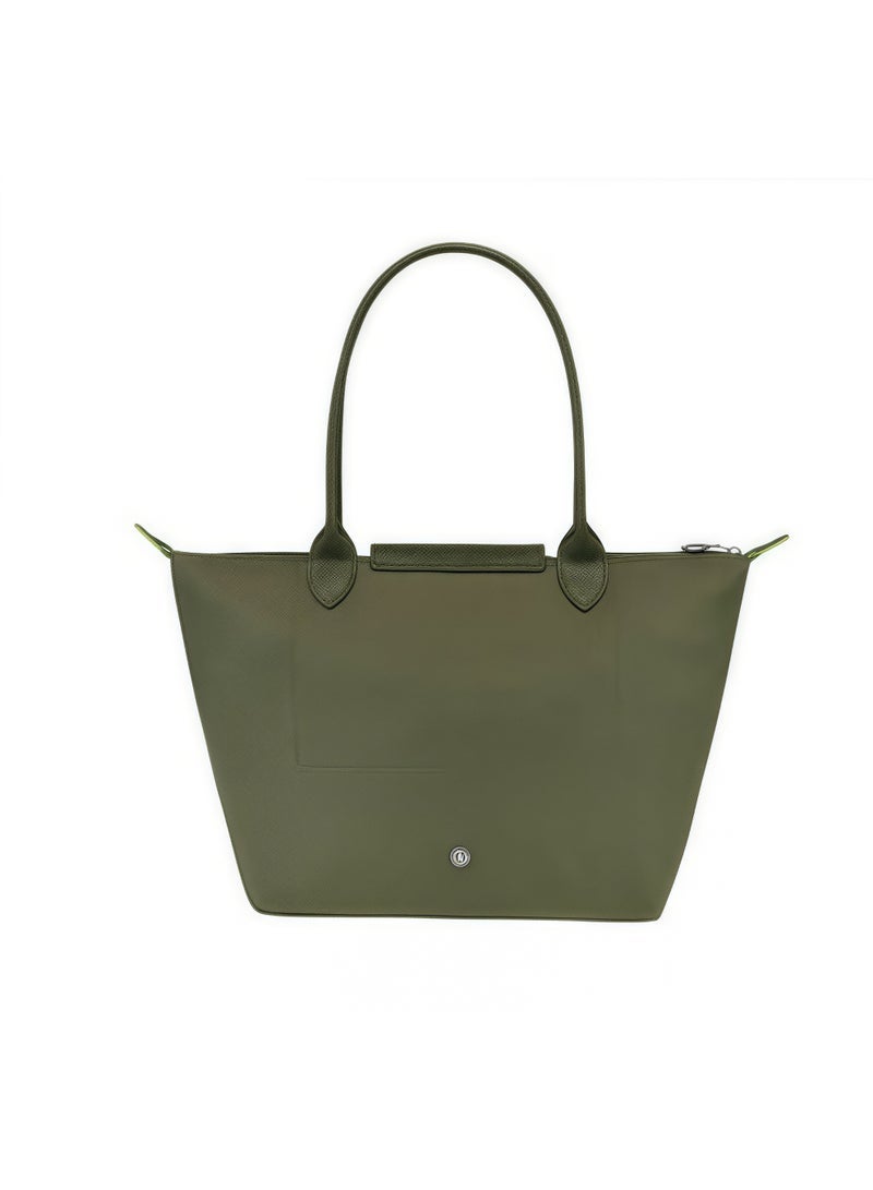 Longchamp LE PLIAGE GREEN L TOTE BAG Forest - Recycled Canvas Women's handbag shoulder bag - Image 3